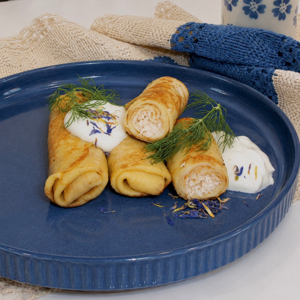 Crepes with Chicken